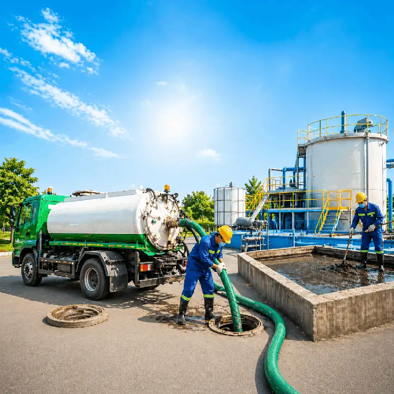 Dịch vụ thu gom và xử lý bùn thải công nghiệp uy tín giá rẻ